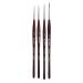Fine Professional Kolinsky Nail Art Brush - Pointed Roubloff DK13R | Premium Nail Brush Set & Individual Sizes - International Shipping - Buy Online on GoSupps.com