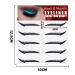 BROVITI 40 Pairs Colorful Glitter Stick on Eyeliner Stickers - Instant Adhesive Eye Line Strips for Party Makeup in 8 Colors - Buy Online on GoSupps.com