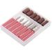 SIGNI 6Pc Nail Drill bits Set Professional Nail bit Nail Art Tools for Acrylic Art (Standard 1) Standard 1.0