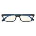 CessBlu Blue Light Filter Glasses Men Women Reading Computer UV Protection Eyeglasses Black-blue 0.0 x