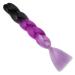 Gairyan Jumbo Braids Extensions - 100g Ombre Synthetic Braiding Hair 60cm for Box Crochet Braids (Black Purple & Lila) - 1 Piece - Buy Online on GoSupps.com