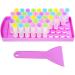 Shop Kare & Child Lip Balm Handling Set - 50 Empty Tubes Spatula & Stickers | Perfect for DIY Lip Balm Filling - International Shipping Available - Buy Online on GoSupps.com