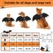 Vivifying Bat Wing Dog Costume - Adjustable Halloween Bat Wing with Pumpkin Bell for Pets (Neck: 12.6-20.5 Breast: 13.5-24.4) - Buy Online on GoSupps.com