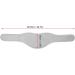 Breathable Neck Wrap for Pain Relief - Light Gray Collar Bandage for Moxibustion Care - Buy Online on GoSupps.com