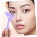 minkissy Eyeliner Stamp Silica Gel Eyelashes Protection Purple 12.00X6.00X0.50CM Purple - Buy Online on GoSupps.com