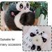 Hair Tie Cartoon Panda Hair Band Cute Elastic Hair Scrunchy for Girls Women - Buy Online on GoSupps.com