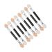 Mipcase 20pcs Latex Eye Shadow Stick Eyeshadow Stick Disposable Cosmetic The Face H3210 Mackey