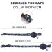 Adjustable Airtag Cat Collar with Bell | Silicone Cover & Breakaway Safety Buckle for Cats & Kittens - Compatible with Apple Airtag - Buy Online on GoSupps.com