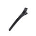Poniks Hair Clip Set - 6 Black Plastic Hair Clips for Professionals | 12 cm Hairdressing Essentials - Buy Online on GoSupps.com