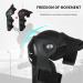 Gute 2-in-1 Knee and Elbow Pads Set for Motorcycle Gear - Adjustable Protector for Motocross, ATV, Skating - Black - Buy Online on GoSupps.com