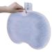 Richolyn silicone foot scrubber for the shower silicone shower back scrubber |Anti-slip back brisk massage device improves foot circuit and removes dead skin with suction cup blue