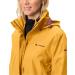 Buy Vaude Women's Escape Light Jacket - Waterproof Breathable Windbreaker Climate-Friendly Hiking Jacket in 40 Burnn Yellow - International Shipping Available - Buy Online on GoSupps.com