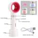 Portable USB Rechargeable Bladeless Mini Fan for Eyelash Extensions - White - Buy Online on GoSupps.com