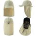 Top-Ex XL/XXL Waterproof Baseball Cap for Men & Women | UV Protection Sun Hat with Neck Flap | Foldable Summer Safari Hiking Hat - Breathable Beige 94602 M-L - Buy Online on GoSupps.com