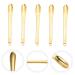 FRCOLOR 15 PCS Face Cream Spoons - Eco-Friendly Zinc Alloy Makeup Scoops & Scraper for Skincare | Mini Gold Cosmetic Tools for Easy Application - Buy Online on GoSupps.com