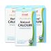 (Pack of 3) Hi Well Premium Natural Calcium with Magnesium & Vitamin D 120Vegetarian Capsules