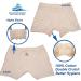 SkatingSpirit Padded Figure Skating Shorts - X-Large Size with Hip Tailbone Gel Pad for Protection - Buy Online on GoSupps.com