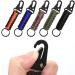 5-Piece Paracord Key Pendant Set | Senhai Carabiner & Braided Keychain | Ideal for Outdoor Camping Fishing & Men s Gear - Buy Online on GoSupps.com