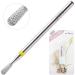 PANA 3/32 Shank Silver Carbide Bit - Extra Fine Grit Nail Drill Bit for Manicure Dremel Machine (Large) - Buy Online on GoSupps.com