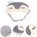 Beaupretty Cartoon Blindfold - 2 Pcs Cute Eye Patch for Sleep Plush Toy Eye Cover & Eye Massager | Soft Faux Fur Satin Sleep Mask - Buy Online on GoSupps.com