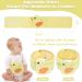 Hilph Baby Colic Relief Heated Tummy Wrap - Reusable Baby Heating Pad for Gas, Reflux & Upset Stomach - Yellow Duck - Buy Online on GoSupps.com