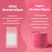 Besties Prebiotic Feminine Wipes | Flushable Biodegradable PH Balanced Hygiene Wipes for Sensitive Skin | Fragrance Paraben & Sulfate Free - 10 ct - Buy Online on GoSupps.com
