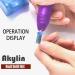 Akylin Carbide Nail Drill Bits - 3/32' Fast Remove for Acrylic/Hard Gels for Manicure Pedicure Cuticle Gel Polishing Salon Bits-Left and Right Hand(Medium) Medium-M Type-D - Buy Online on GoSupps.com