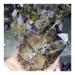 Natural Crystal 1pc Natural Smoky Quartz Cluster Decoration Black Crystal Cluster Reiki Cluster Resistant Decoration Crafts Power Stone Crystal Crystal Cluster (Size : 450-500g)