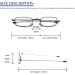 2 Pack Mini Blue Light Blocking Reading Glasses with Case - Portable Readers for Men and Women - 1.5x Magnification - Black and Brown - Buy Online on GoSupps.com