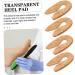 Healvian 10 Pairs Transparent Heel Pad - Silicone Heel Cushion Inserts for High Heels | Achilles Tendonitis Relief for Men & Women - Buy Online on GoSupps.com