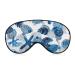 Shells Sea Pattern Sleep Mask Eye Cover for Sleeping Blindfold with Adjustable Strap Blocks Light Night Travel Nap for Men Women