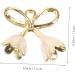PLAFOPE 10pcs Flower Ornaments Crafts Flower Earrings Alloy White Accessories Self Made - Buy Online on GoSupps.com