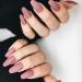 Handcess Coffin Matte Pink Ballerina Press-On Nails | Pure Color Complete Coverage Fake Nail Tips for Women & Girls - Shop Internationally - Buy Online on GoSupps.com