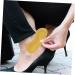 Beaupretty 4 Pairs Women's High Heel Cushion Pads - Comfortable Sole & Heel Grips for Perfect Fit - Yellow Liner Filler for Shoes 10.10x3.60x0.30CM - Buy Online on GoSupps.com