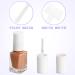 Artibetter 100pcs Nail Polish Replacement Brush Set - Clear Round Dip Powder Brushes for DIY Nail Art & Salon Use - International Shipping Available - Buy Online on GoSupps.com