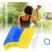 Square Window Cleaner Double Sided Glass Wiper for Bedroom Window and Tiles - Environmentally Friendly - Includes Replacement Cotton Sliver - Buy Online on GoSupps.com