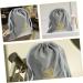 MUSISALY 2pcs Hair Dryer Carrying Bags Hair Dryer Drawstring Bags Fabric Drawstring Storage Bag 35.00X30.00X0.50CM Grey - Buy Online on GoSupps.com