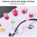 1000PCS 3D Colorful Bow Nail Charms & Gems - Flatback Pearls & Rhinestones for Nail Art | Cute DIY Decoration - Buy Online on GoSupps.com
