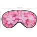 Blooming Pink Cherry Sleep Mask for Women | Adjustable Eye Shades with Elastic Strap | International Shipping - Buy Online on GoSupps.com