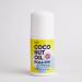 Roll-On Coconut Oil for Body & Face  50 ml 100% Fractionated Coconut Oil  Multi-Purpose Natural Moisturizer  Body Skin Oil  Stretch Marks Oil  Skin Repair  Unisex