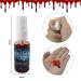 Professional Halloween SFX Makeup Kit - Special Effects Fake Blood Teeth & Brushes for Vampire Cosplay | International Shipping - Buy Online on GoSupps.com