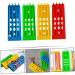 Mipcase 12 Pcs Pigeon Ring Stand Where Pigeon Ring Rack Pigeon Ring Frame Chick Plastic Bird Supplies 20.00X7.00X1.50CMx3pcs As Shownx3pcs - Buy Online on GoSupps.com