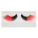 EMILYSTORES Red Black Eyelashes For Queen of Hearts Costume Accessories Halloween Lashes 1 Pair 1 Pair (Pack of 1)