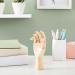 Wooden Hand Model 7 Art Mannequin Figure with Posable Fingers - Ideal for Drawing, Art Supplies & Jewelry Display - Buy Online on GoSupps.com