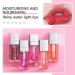 Minfei Plumping Lip Oil - Rose & Cherry Red Hydrating Gloss for Nourished, Shimmery Lips - Buy Online on GoSupps.com