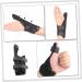 BESPORTBLE Thumb Protector Splint - Right Hand Wrist Brace with Aluminum Support - Thumb & Finger Protection Black 23x8.5x1cm - International Shipping Available - Buy Online on GoSupps.com