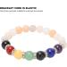 Harmony Chakra Bracelet | 7-Chakra Crystal Bracelet with Pink Aventurine for Emotions & Anxiety Relief | Ideal for Meditation & Yoga - Buy Online on GoSupps.com