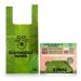Responsible Owner Dog Poo Bags 80 Environmentally Friendly Extra Thick Super Strong 100% Biodegradable Dog Bags With Easy-tie Handles Leak-proof Each Dog Poo Bag Measures 17 x 37cm Earth Green Earth Green 1 count (Pack of 1)