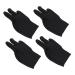 FOMIYES 12 Pcs Anti-scalding Gloves Grilling Gloves Oil Hair Curling Iron Gloves Anti Scald Gloves Barbecue