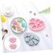 Alipis 2pcs Silicone Baking Mold Silicone Molds Fruit Tray Vehicle Chocolate Mold 3D Mousse Fondant Mold 21x16cm Pink - Buy Online on GoSupps.com